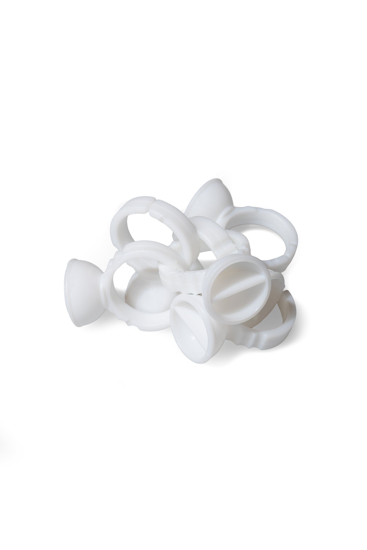 Eyelash glue holder ring - 100pcs