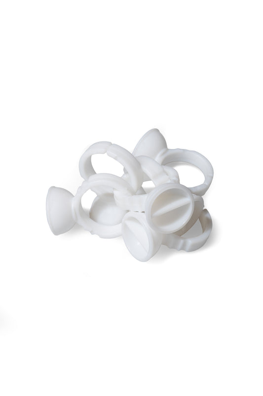 Eyelash glue holder ring - 100pcs